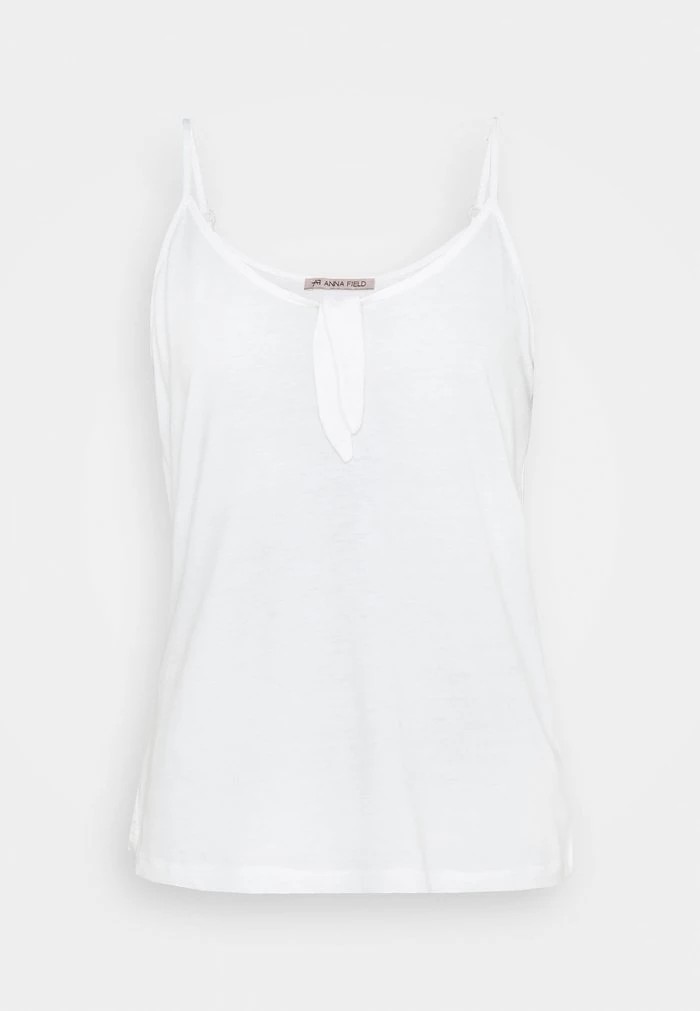 T-Shirt ANNA FIELD Anna Field Top Blanche Femme | YJJ-3768679